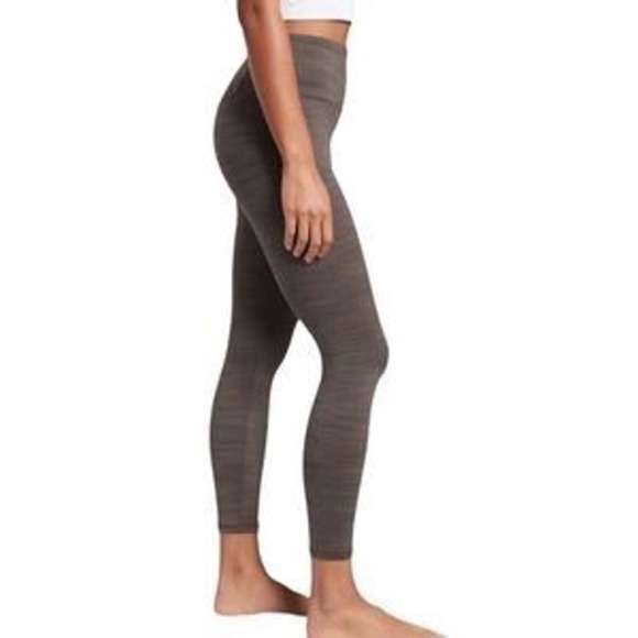 ATHLETA Elation High Rise Space Dye 7/8 Tight in Coffee House - Picture 11 of 11